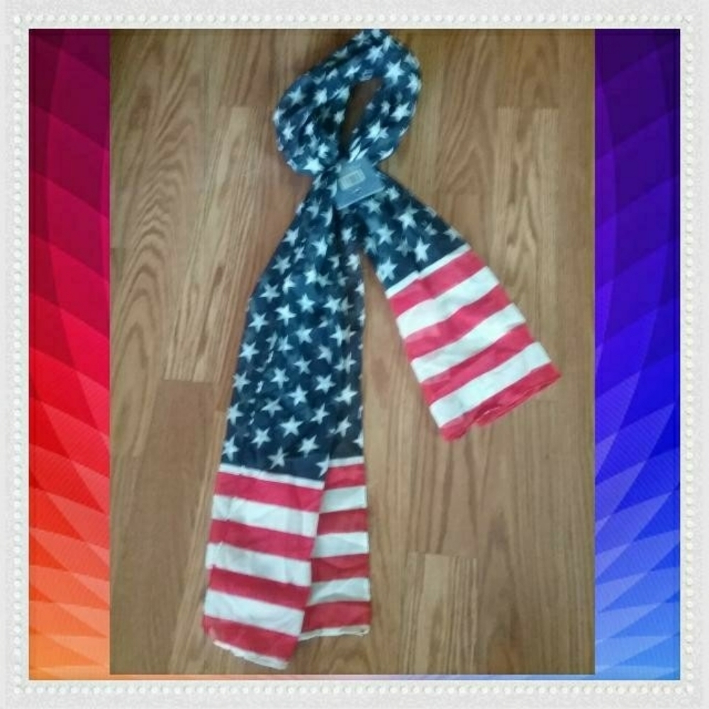 PATRIOTIC  SCARF